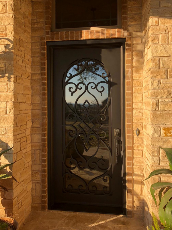 STEEL & IRON DOORS WITH GLASS
