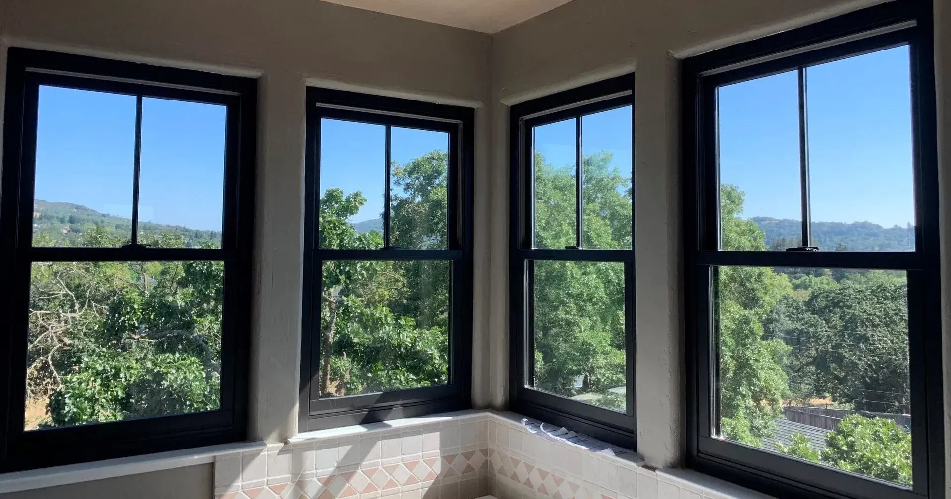 Large interior windows