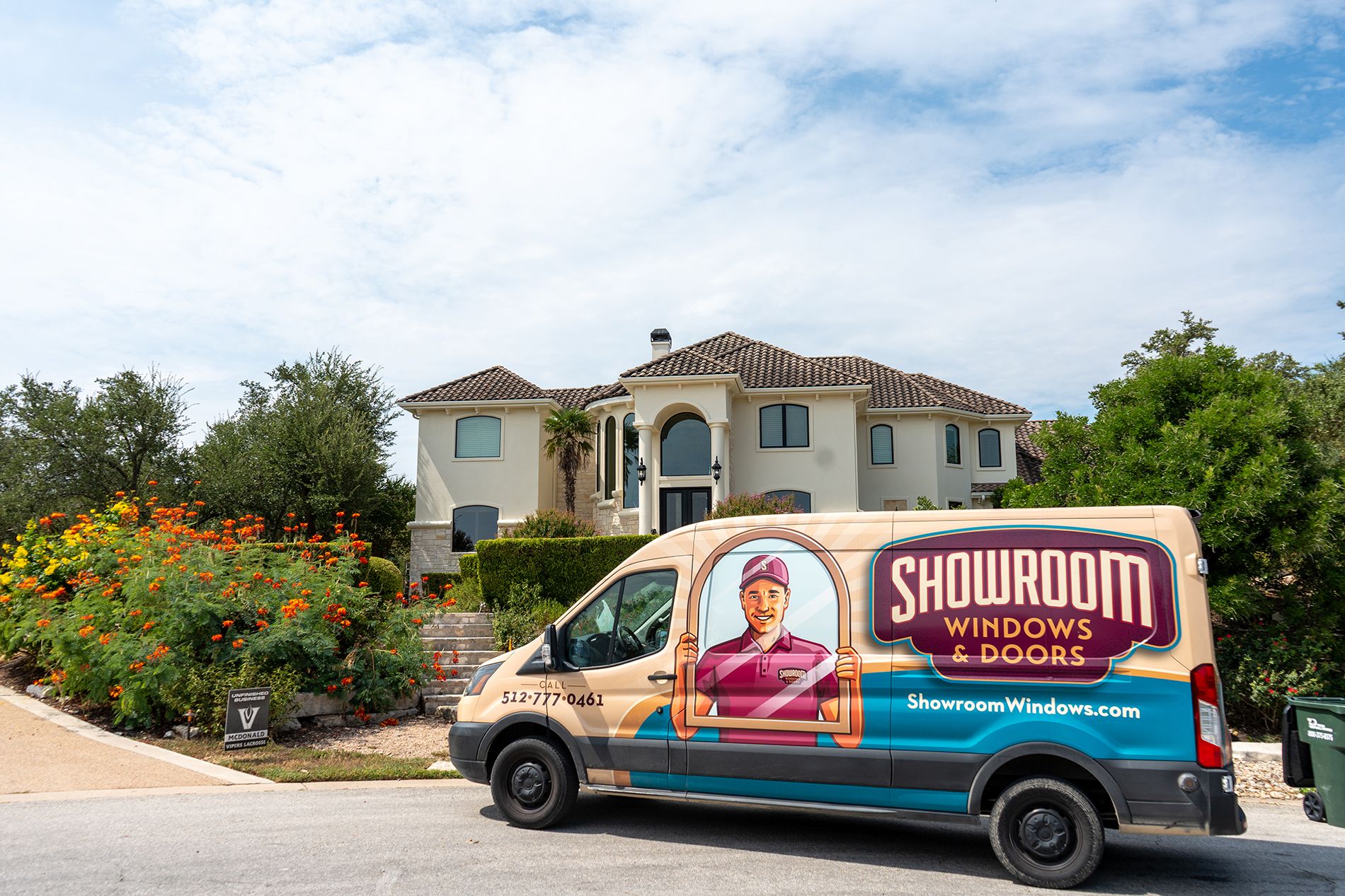 Professional window and door replacement project by Showroom Windows and Doors in Texas
